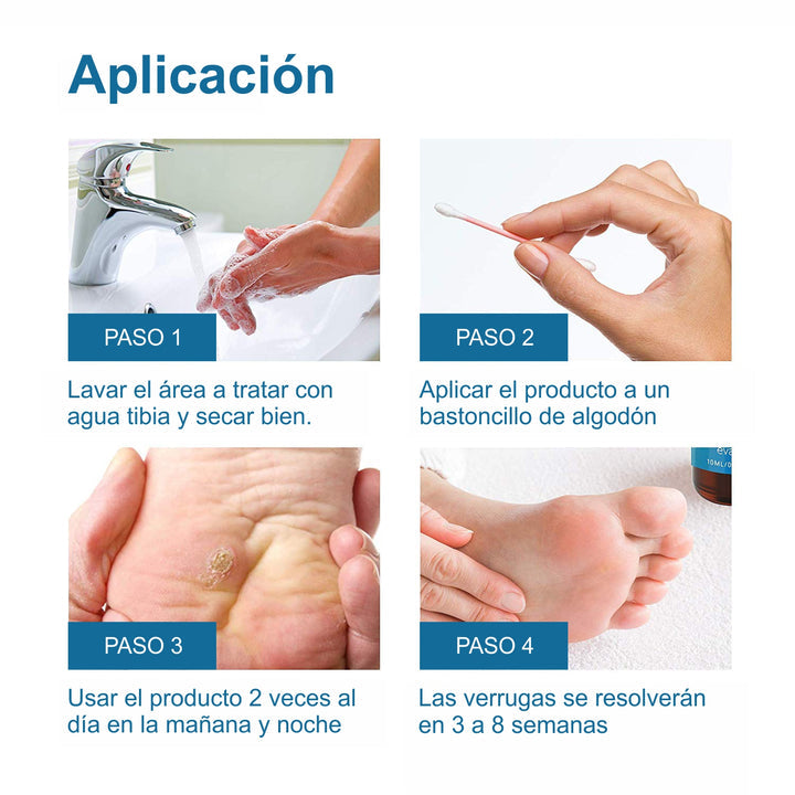 WART REMOVER | REMOVEDOR DE VERRUGAS Y LUNARES